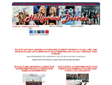 Tablet Screenshot of hollywooddesires.com